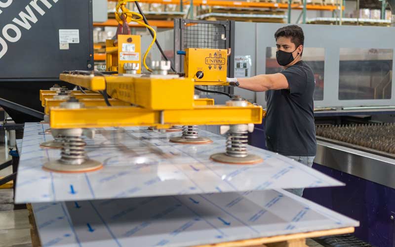Massive reduction in time spent moving material